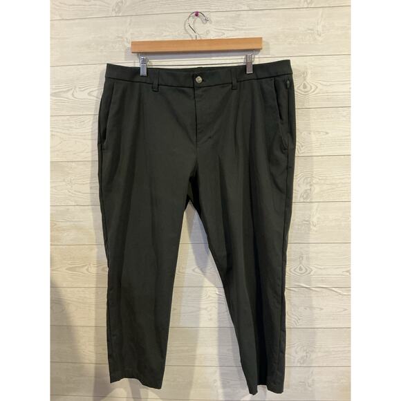 Lululemon MP32 Men’s ABC Slim-Fit Trouser 27” – Size 40 Black - Picture 2 of 5